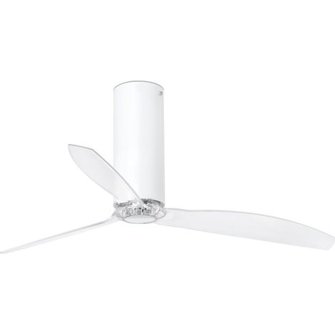 Faro 32034 - TUBE FAN Ventilatore da soffitto bianco opaco/trasparente con motore DC (1/5)