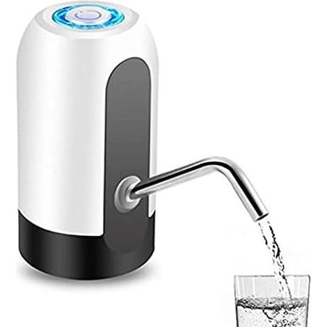 Pompe à eau électrique automatique rechargeable par USB, distributeur d'eau électrique portable de 5 gallons avec interrupteur pour bouteille d'eau (1/5)