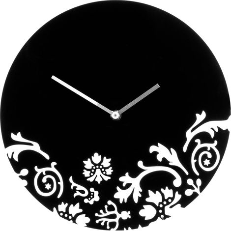 Premier Housewares Black Acrylic Wall Clock (1/2)