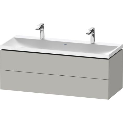 Duravit L-Cube c-shaped Set wandhängend, 2 Schubkästen, 2