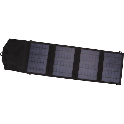 Panneau solaire pliable haute efficacité en polysilicium, portable et écologique, 14 W (1/5)