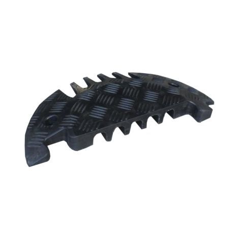 Protège câble RS PRO, Ø interne: 34mm, long. 200mm, Caoutchouc Noir ( Prix pour 1 )
