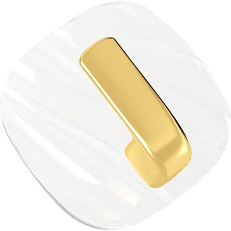 Accroche Adhesive de style Premium : 4pcs Modèle Pro, ABS/Acrylique, Transparent, Porte Tout (1/5)