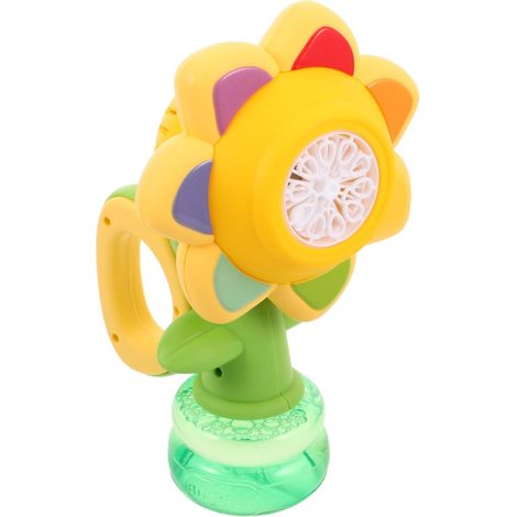 Seifenblasenmaschine, Blumen-Seifenblasenbläser, Bade-Seifenblasenmaschine, Seifenblasenspielzeug-Maschine, automatische Seifenblasenmaschine, Seifenblasenstab aus Kunststoff