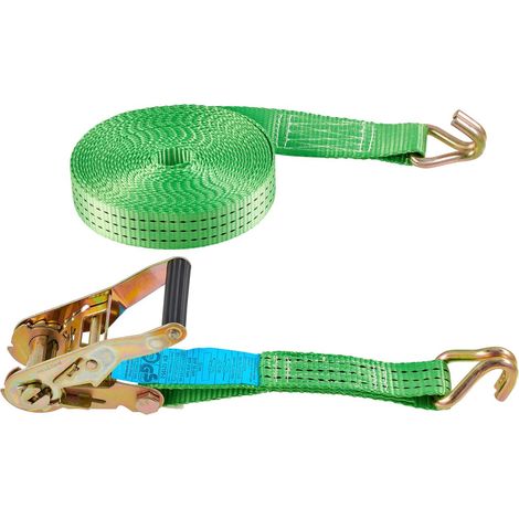 Zurrgurt mit Ratsche und Haken B 35,0 mm, L 8,0 m