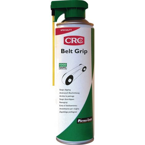 CRC Spray Belt Grip Lubrificante Trasparente 500 ml Industriale