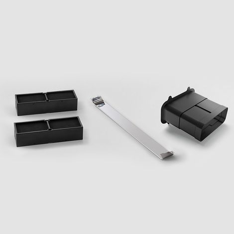 Elica KIT0180522. Tipo: Filtro per cappa aspirante, Colore del prodotto: Nero, Diametro del raccordo di scarico (min): 13,7 cm. Compatibilità marca: Elica. Quantità per pacco: 2 pz