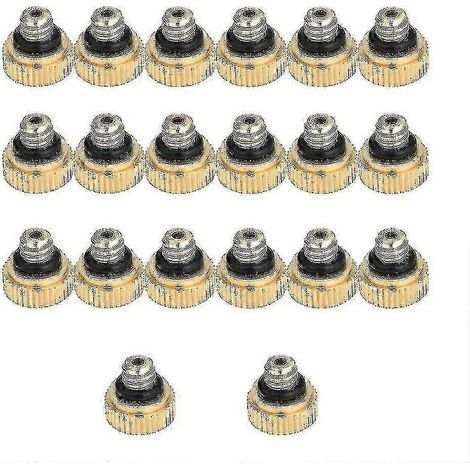 Set Of Brass Mist Nozzles For Cooling System (10pcs)(kui) SZRH A-B (1/5)