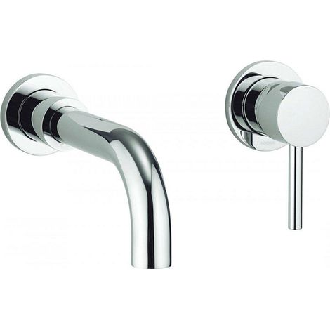 Crosswater Fusion Robinet de lavabo encastrable - 2 trous - chrome