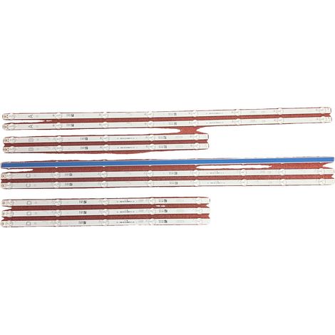 Bandes de rétroéclairage LED, longueur de 780 mm, longueur de 486 mm, ampoules LED, source d'alimentation DC, dimmable (1/5)