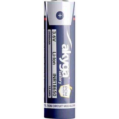 Akyga Batteria ricaricabile speciale Li-Ion 3.6 V 3500 mAh 1 pz. (1/2)