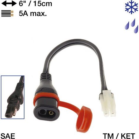 ACCESSOIRE ADAPTATEUR SAE TECMATE OPTIMATE O7 SAE77