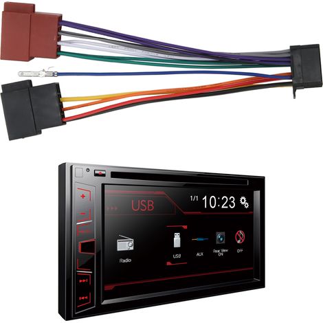 Connecteur Prise Radio Voiture 16 Broches ABS pour Autoradio Pioneer 2003+