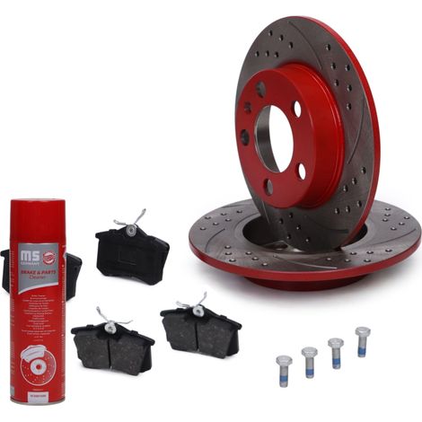 JEU DE DISQUES ET PLAQUETTES DE FREIN ARRIÈRE SPORT-EXTREME AUDI, SKODA, VW 200901231 200921231 (1/4)