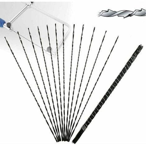 12-piece Spiral Tooth Scroll Saw Blades for Wood and Metal Cutting (2) (1/4)