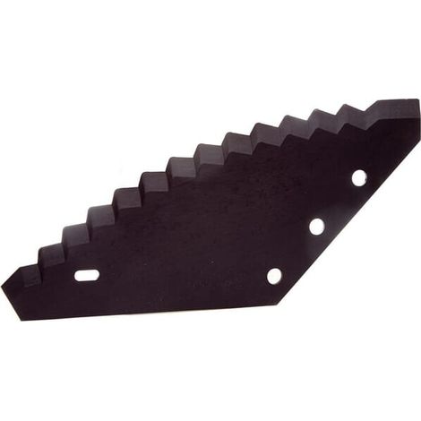 Cuchilla de mezcladora de carburo 528 x 274 x 6 mm di谩metro 19,5 mm UNIVERSAL FM01134C (1/2)