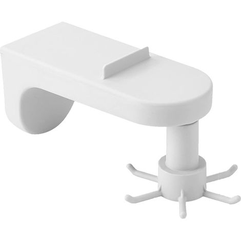 Cintre Pivotant Pliable, Crochet Mural Rotatif à 360°, Porte-serviettes De Salle De Bain Réglable, Support De Cuisine Et De Douche, Organiseur à Rabat Vertical Pour la Maison Et le Bureau(A-gris) (1/5)