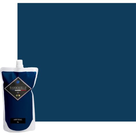 Pintura acrílica BARBOUILLE - Para paredes y techos - 1 L - Azul Abisal