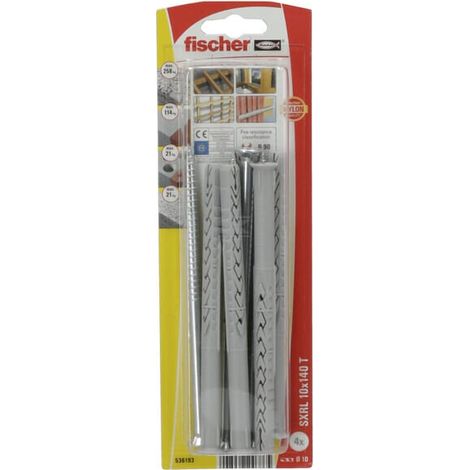 Frame fixing SXRL 10x140 4pcs FISCHER 536193