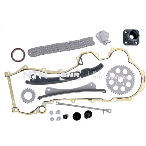 Kits de distribution avec chaîne - KDC458.01 - SNR - Compatible avec véhicule Vauxhall, Opel, Lancia, Fiat, Chrysler, Alfa Romeo