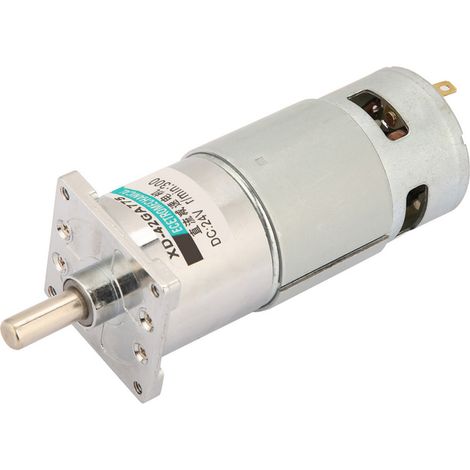 XD-42GA775 Mikro-Gleichstrom-Getriebemotor mit CW/CCW-Drehzahlregelung (300 U/min, 24 V) (1/5)