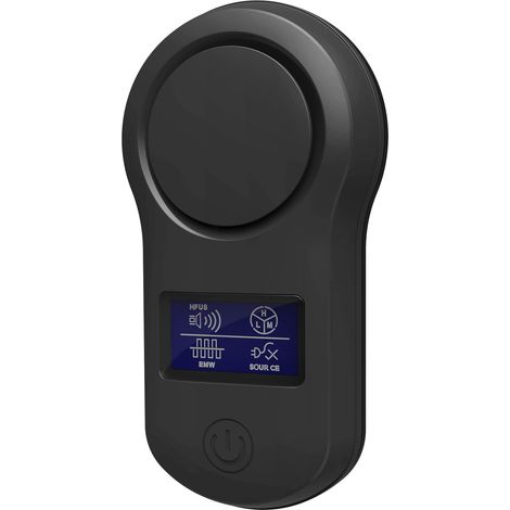 Répulsif à ultrasons pour souris, martres, moustiques, rongeurs. Protection jusqu'à 150 mètres carrés BG-305 Noir (1/5)