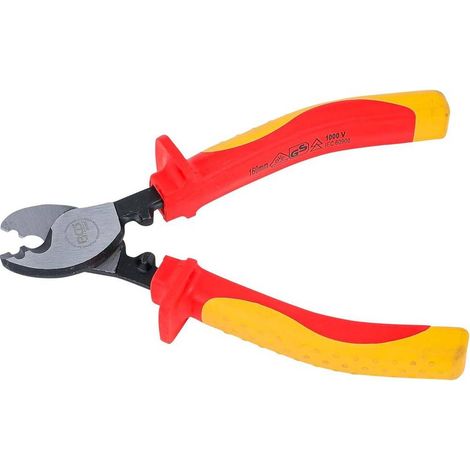 Coupe-Câbles VDE 160 mm - Acier Trempé, Isolation Sécurisée - Coupe Précise et Protection Utilisateur - D-Work