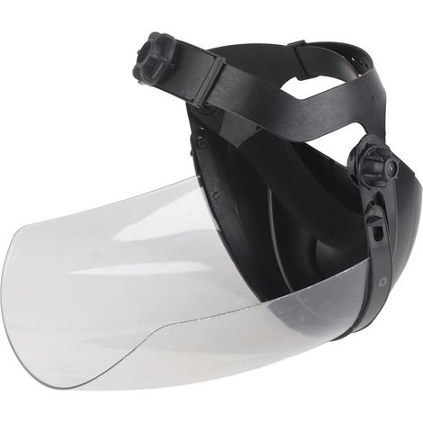 Écran facial de protection transparent pour meulage, masque visière de sécurité pour les yeux (1/5)