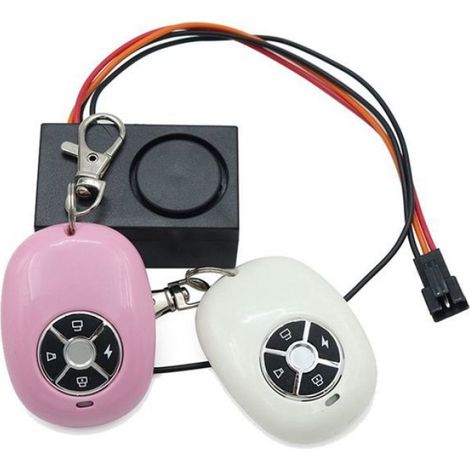 Alarme Antivol Pour Scooter Électrique - Compatible Kugoo M4 36 V Et 48 V - Système À Une Clé Avec Télécommande - Kit Complet ×1 (1/5)