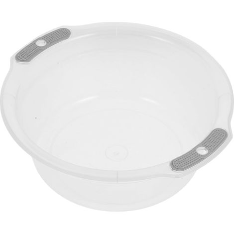 Bassine de Toilette en Plastique Épais Grand Bac à Vaisselle et Lavage pour Visage et Légumes Usage Quotidien la Maison Voyage