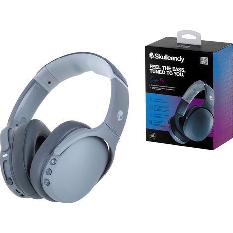 Skullcandy Crusher Evo - Verkabelt & Kabellos - Anrufe/Musik - 20 - 20000 Hz - 308 g - Kopfhörer - Grau (1/5)