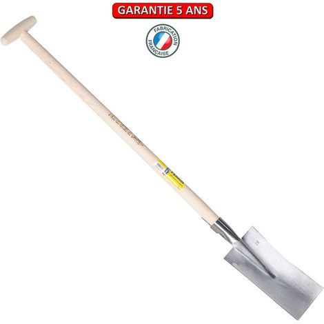 OUTILS PERRIN Louchet Amiens de 28 cm manche en T (1/2)
