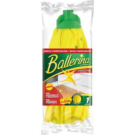 fregona ballarina microfibra super absorbente toda superficie (1/2)
