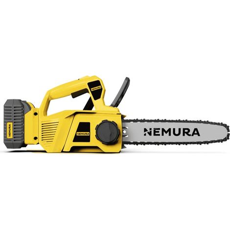 Tronçonneuse 20V NEMURA - Coupe de 25cm + Batterie 4Ah + Chargeur rapide