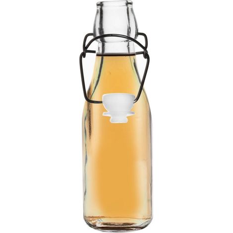 Botella de vidrio con clip de 290 ml. (1/5)
