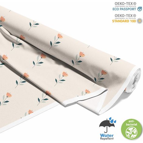 OUTDOOR DEKOSTOFFE OXFORD - Motiv Blumen I DX5565