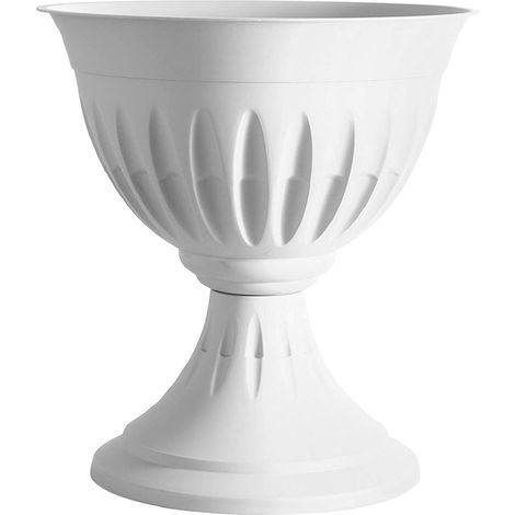 VASO PVC A CALICE Ø cm 43 x h.46 lt.20 - bianco  - BAMA