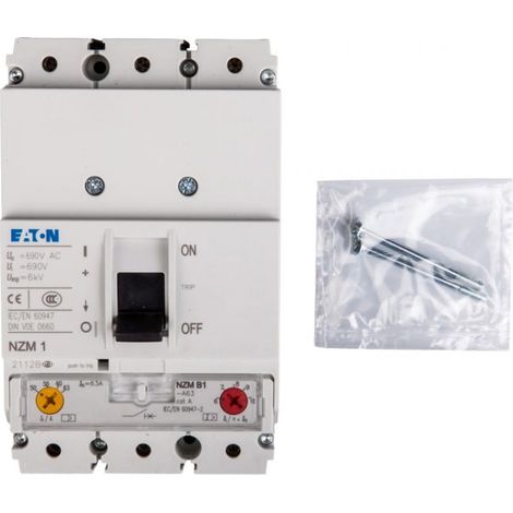 Interruptor automático de potencia 3P 63A 25kA NZMB1-A63 259077