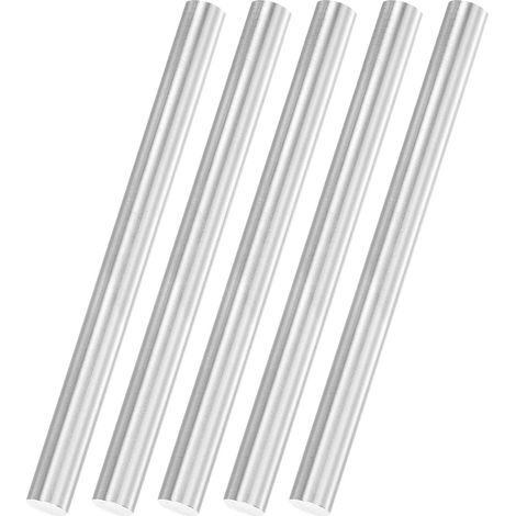 5 Pièces Tiges Rondes en Acier, 8mm Diamètre x 100mm Longeur Tige Metal Ronde Acier Rapide (HSS) SKD11 pour Arbre Perceuse Machine à Aléser Bricolage Artisanat Construction (1/5)