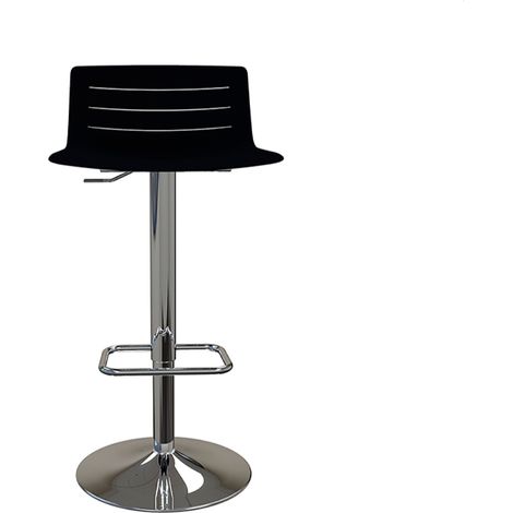 Taburete medio interior negro SKIN Resol