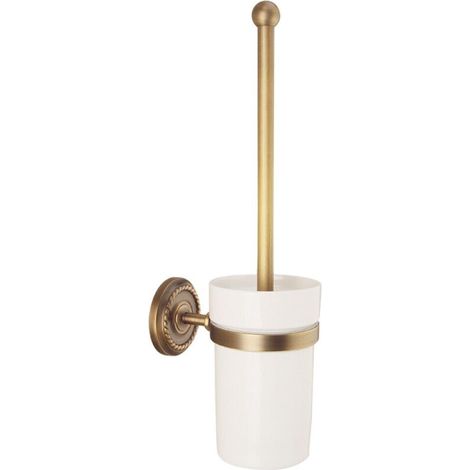 Ensemble de brosses de toilette vintage en cuivre antique-AquaForge (1/5)
