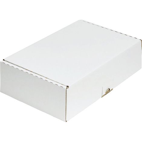 ratioform terra, Boîte pliante, simple cannelure, blanc, (1/5)