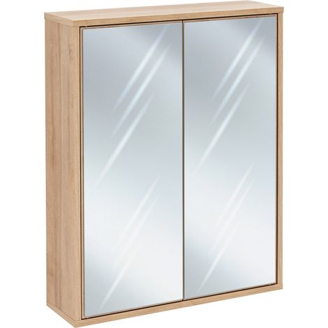 FACKELMANN Finn Spiegelschrank 60cm - Ast-Eiche (1/5)
