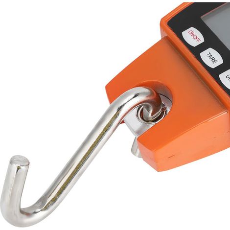 Balance industrielle 300 kg avec crochet électronique numérique LCD pour bagages volumineux-AquaForge (1/5)