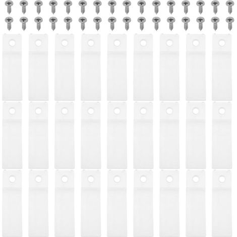 HEALLILY Ensemble de 50 butées tiroir antidérapantes en plastique (1/5)