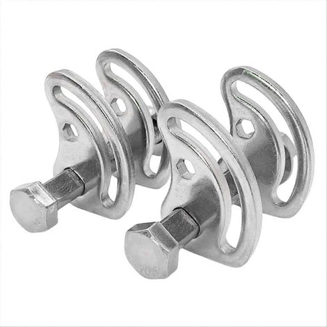 Einstellschraubensatz für Sturz, Nachlauf und Spur bei Fahrzeugen, präzise Vorderachsvermessung, 2-teiliges Set, hochfester Stahl, kompatibel mit verschiedenen Modellen, einfache Fahrwerksabstimmung. (1/5)