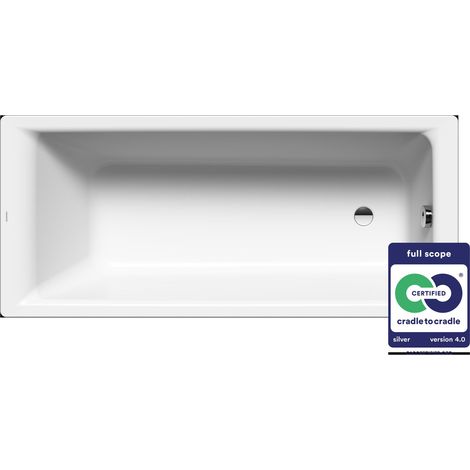 Kaldewei Ambiente - Vasca da bagno Puro 683, 160x70 cm, bianco 258300010001 (1/5)