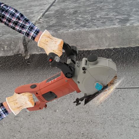 Wandschleifmaschine, 4800W Kupfermotor - 6200rpm Schneiden von Betonwänden, roten Ziegeln für Bau und Dekoration (1/5)