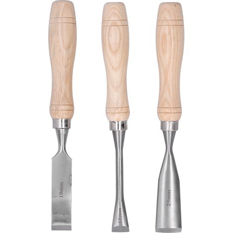 Kit de 12 ciseaux à bois en acier au manganèse 65, outil de sculpture multifonctionnel à main pour menuisier, manche en bois (1/5)