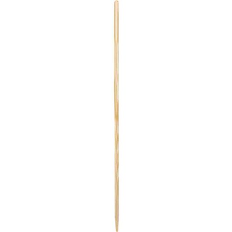 IDEAL-Gerätestiel mit Konus gerade, roh, feingeschliffen, natur 180 cm